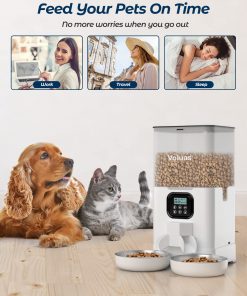 New USB Interface Feeder Dual Meal Pet Intelligent Feeder Best Pet Automatic Feeder Cat Dog Universal Large Capacity