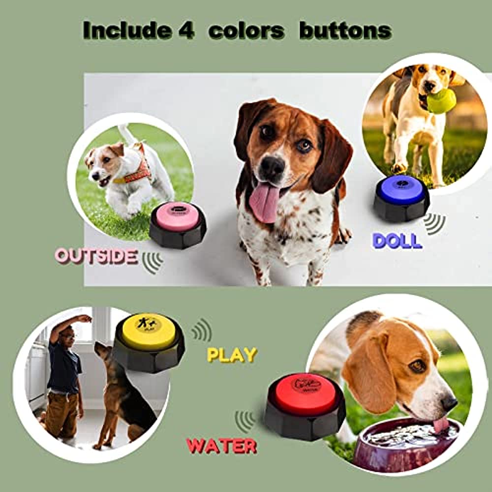 Voice Recording Button Pet Toys Dog